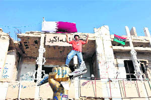 Bab al-Azizia served as the main base for Libyan leader Muammar Gaddafi until its capture by anti-Gaddafi forces on August 23, 2011, during the Battle of Tripoli. 