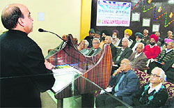 PTU Vice-Chancellor addresses a seminar at USPC Jain Public School in Ludhiana