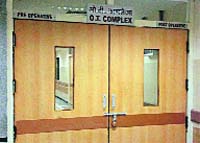 The new OT complex of the PGIs Advanced Trauma Centre, which has been closed repairs