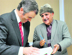 Chief Minister Omar Abdullah releases a special edition of Urdu magazine Sheeraza in Jammu