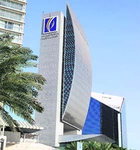 The head office of Emirates NBD in Dubai