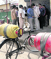 The gas agency where a surprise check was conducted by the CBI and petroleum companies in Dehradun on Thursday.