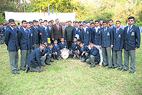  Cadet Ashish Tiwari also bagged a silver medal in the nationals and received the Chief Of Army Staff Commendation Card.