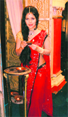 Bhumika Girdhar in TV serial Chandrakanta. 