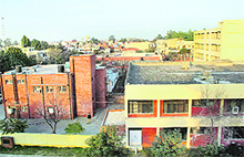 A view of the District Administrative Complex in Jalandhar. 