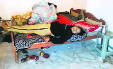 The body of the woman who shot herself in her house in Mussoorie on Sunday