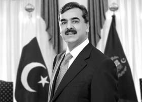 Pakistan Prime Minister Yousuf Raza Gilani