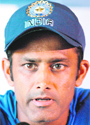 Former India captain Anil Kumble.