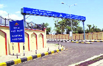 A view of the Gaggal airport in Kangra. 