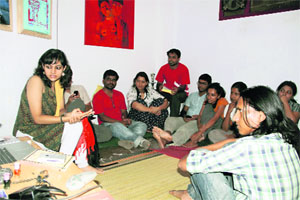 Workshops and practical assignments are an important part of interior designing courses