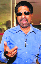 Chairman of selectors Kris Srikkanth at the BCCI headquarters in Mumbai on Wednesday.