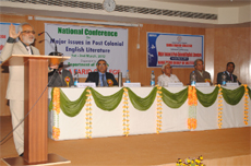 Managing director of Baba Farid Group of Institutions addresses the gathering on Day 1 of the national conference organised at BFGI in Bathinda on Thursday. 