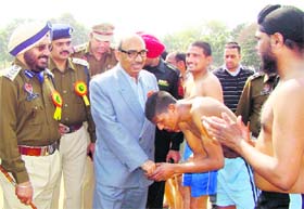 DGP (Jails) Shashi Kant inaugurates Punjab Sudhar Ghar Games at the Patiala Jail