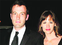 Proud parents: Ben Affleck and Jennifer Garner