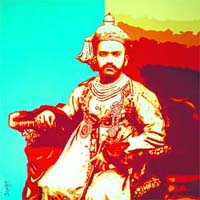 Maharaja, an artwork, by Jayesh Sachdev