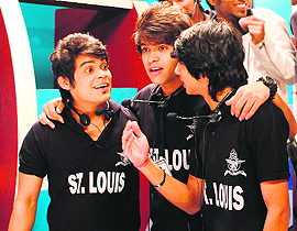 Star power : The trio from Dil Dostii Dance