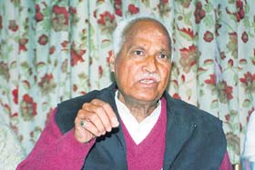 Former Congress MP Chander Kumar