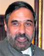 Commerce Minister Anand Sharma