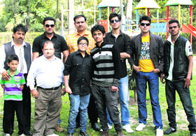 The cast and crew of the movie Akkad Bakkad Bam Be Bo