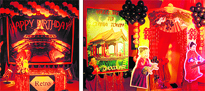 Various themes for children's birthday parties