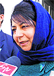Mehbooba Mufti, PDP president