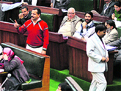 Panthers Party MLA stages a walkout from the Assembly on Friday
