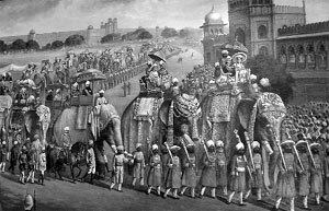 These images are of the Delhi Durbar, 1911, when the royal couple came to India after the coronation at Westminster Abbey