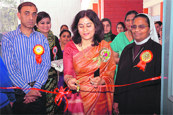 A health camp being inaugurated in Chandigarh on Sunday. 