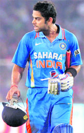 Delhis Virat Kohli has been rewarded with the vice-captaincy after a good show in Australia.