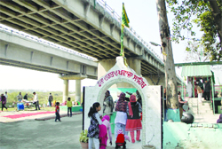 The dargah of Khawaja Pir along the Chitti Bein at Chaheru, near Jalandhar.