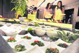 Panaroma offers a variety of cuisine Photos: Himanshu Mahajan