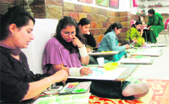 Artists attend workshop organised in memory of late Sardar Avtar Singh in Amritsar 