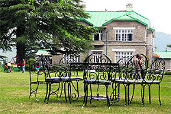 A view of The Chail Palace