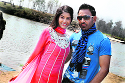 A still from the movie Punjab Bolda