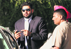 A member of Pakistani judicial commission at a hotel in Mumbai