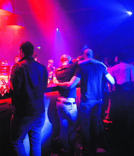 In Tel Aviv the sight of a gay couple is fairly common