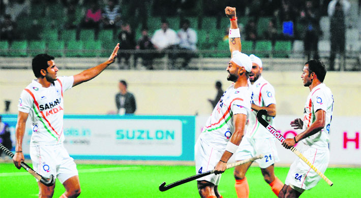 India mauled France 8-1 to clinch an Olympic berth 