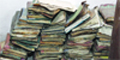 Books at Guru Nanak District Library have been spoiled due to leaking roofs