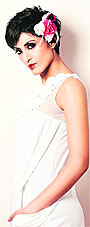 Jesse Randhawa sports a Manasi Desai dress