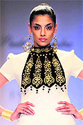 Indrani Dasgupta wears a Preeti Chandra outfit