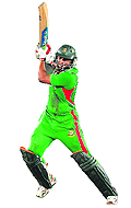 Bangladeshs Shakib Al Hasan was named Man of the Series.