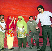 A scene from Mera Laung Gwacha 