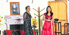 Students of the Christian Medical College and Hospital perform the play Harvey, organised by The Music and Theatre Workshop, in Ludhiana on Saturday evening.