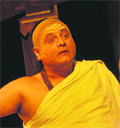 Play Chanakya being Guru Nanak Bhawan in Ludhiana on Sunday.