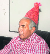 Wajahat Habibullah, Chairman of the National Minortities Commission, in Dehradun on Monday.