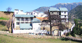The new double-storey district jail that was inaugurated at Kishtwar on Friday.