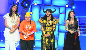 The comedy circus team