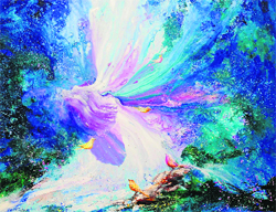 Divine Waterfall by Sadhana Sangar