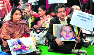 Rallies were held in the Capital for the victims of Norwegian heartlessness
