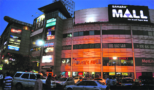 The woman employee was abducted from near this mall on the M. G. Road, Gurgaon